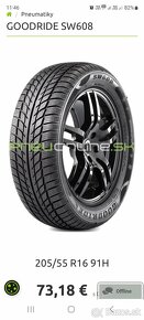 Elektrony 5x112 R16+zimné pneu 205/55 R16 - 14