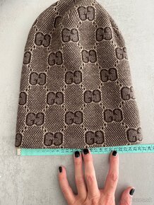 Nová Gucci obojstranná beanie čiapka, pc 480usd - 14