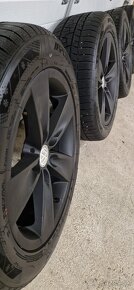 Pneu + disk sada zimná 4 ks 255/45 r 18 použité málo jazdené - 14