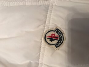 MONCLER originál white damska zimna  vesticka L - 14