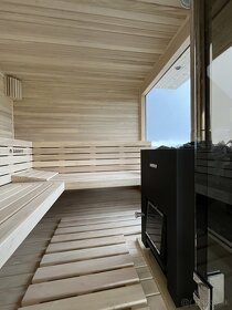 Exteriérová sauna s odpočinkovou miestnosťou - 14