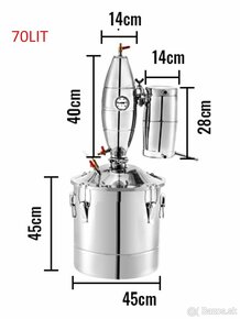Domáca pálenica-liehovar-destilátor-destilačný prístroj - 14