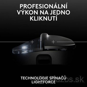 Predám novú hernú myš Logitech Pro superlight 2 Dex - 14