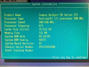 Retro Pc Compaq Pentium 3 - 14