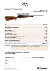 Blaser R8 8x57 IS, Zeiss Victory HT 3-12x56 ASV+ - 14