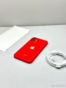 iPhone 12 MINI RED 100% NOVÁ BATÉRIA - 14