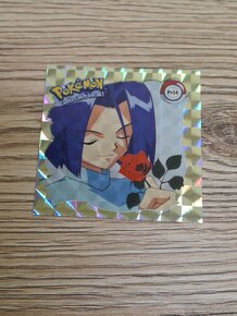 Pokémon strieborné samolepky z roku 1999 - 14