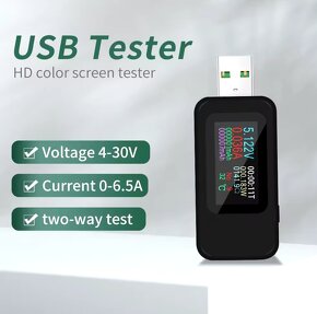 Multifunkčný USB Meter FNB-38, UM-24C, KWS-MX18 - 14