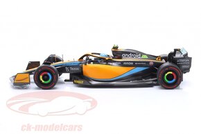 2X MCLAREN MCL36 2022 NORRIS A RICCIARDO SOLIDO 1:18 - 14