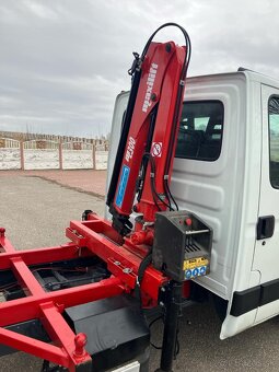 Iveco daily 35C15 3 stranný sklapač s hydraulickou rukou 2t - 14