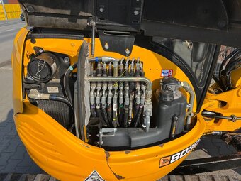 Minibager minirypadlo JCB 8030 ZTS, Kubota Yanmar, 2017rv - 14