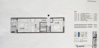 2-IZBOVÝ BYT S LOGGIOU, KLIMATIZÁCIOU A 2X PARKOVANÍM - 14