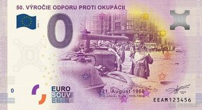 0 euro bankovka / 0 € souvenir - 2019,2018 - 14