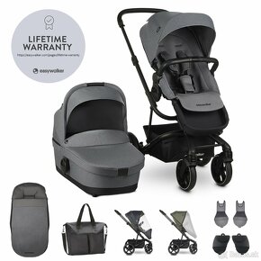 Easywalker Harvey3 a vajíčko Kiddy evolution pro2 - 14