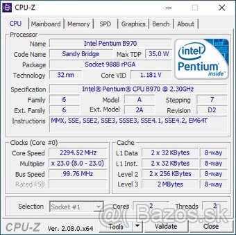 Predám 15.6" notebook Asus X55A, windows 10 SK. - 14