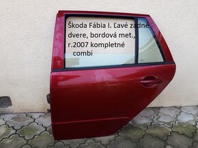 Škoda Fábia,Š.Romster - predaj použitých náhradných dielov - 14