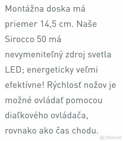 Designový drevený luster s ventilátorom - 14