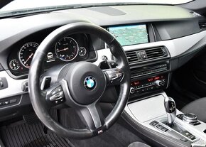 BMW Řada 5 520d M-SPORT HUD KESSY ACC ČR 140 kw - 14