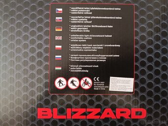 Lyžiarska prilba BLIZZARD Wengen biela (54-58 cm) - 14