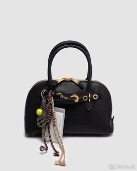 Kabelka Miu Miu Aventure Nappa Leather Top-Handle Bag Black - 14