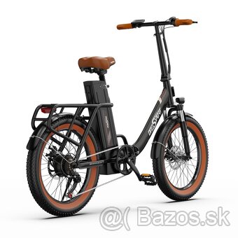 Mestský skladací ebike Onesport 20x3.0",350W,17Ah,25km/h,28 - 14