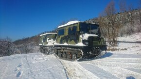 Sisu Hagglund BV206 pasove vozidlo unimog amphibie rolba - 14