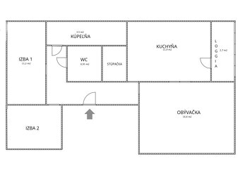 BEDES | 3 izb. byt + loggia, pivnica, Trenčín - 14