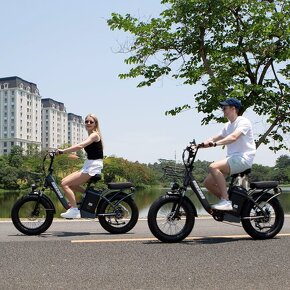 Výkonný mestský ebike Burchda 1000W,31.5Ah,45km/h,200km,nový - 14