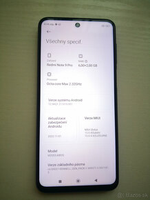 Xiaomi Note 9 Pro 6/128 Gb + Bezdrátová sluchátka - 14