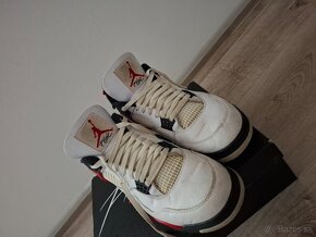 Jordan 4 retro4 PSG a Red cement 4 original - 14