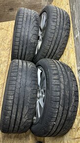 Originál zimná sada BMW 5x120 r19, Pirelli 245/45 R19 102V - 14