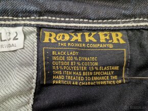 Dámské moto džíny Rokker 29x32 pružné l487 - 14