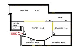 Prenájom, reprezentatívne kancelárske priestory s parkovaním - 14