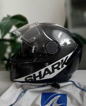 Přilba Shark Spartan Carbon + Interphone F5 double.. TOP - 14