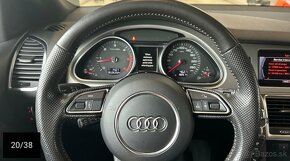 NA CESTĚ DO CZ: Audi Q7, 3.0TDI, 180kw, 2015, 7-míst, DPH - 14