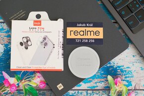 Tvrdené sklo na ZADNÚ KAMERU pre Realme - 3€ / 4€ - 14