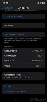 Airpods pro 2 generácie s potlačením hluku - 14