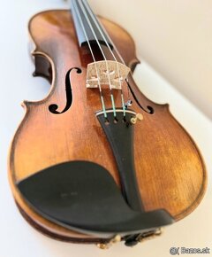 husle 4/4 model Stradivari ( očkový javor) - 14