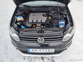 VW POLO CROSS 6R 1.6TDi, 77kw, 2010/10, top stav - 14