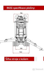 Pracovná plošina Hinowa Glodlift 14.70 na pásech - 14