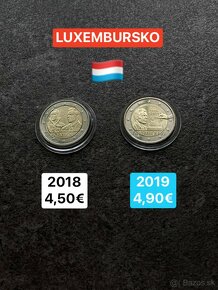 Luxembursko - 2 eurové mince - 14