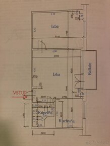 Veľký 2-izbový byt na ul. Legionárska, Bratislava - 14