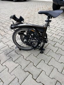 SKLADACÍ BICYKEL BROMPTON C LINE EXPLORE - BLACK EDITION - 14