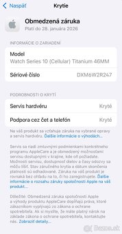 Apple Watch 10 46mm Titanium Sapphire LTE - nové - 14