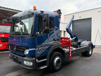 MERCEDES-BENZ ATEGO 1224 HÁKOVÝ NOSIČ KONT. HYDRAULICKÁ RUKA - 14