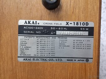 AKAI X-1810D CARTRIDGE / REEL TO REEL TAPE RECORDER 8-TRACK - 14