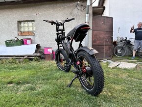 Elektrobicykel 1000W - 17.5Ah - 50km/h - Deep Black - 14