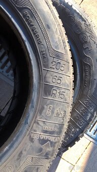 2 + 2 ks ZIMNÉ 205/65 R15 NEXEN HANKOOK a KLEBER OD 25,-€/ks - 14