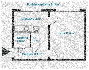 Predaj príjemného 1-izbového bytu v časti Bratislava... - 14