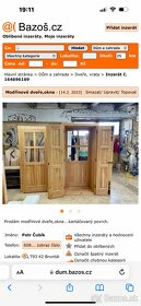 Prodám modřínové špaletová okna,dveře - 14